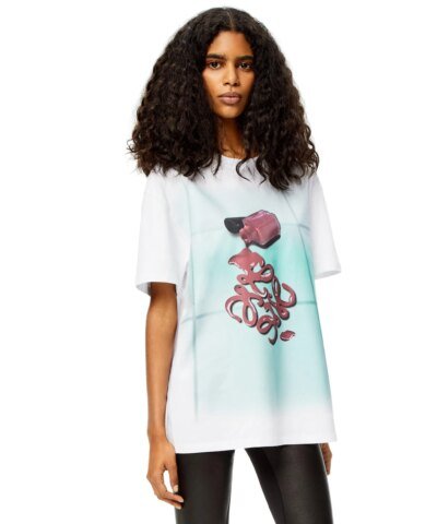Loewe Nail Polish T-shirt in Cotton