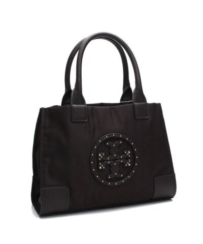 Tory Burch Ella Stud Logo Nylon Tote
