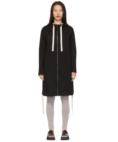 'S Max Mara Black Adesso Zip-Up Hoodie