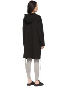 'S Max Mara Black Adesso Zip-Up Hoodie