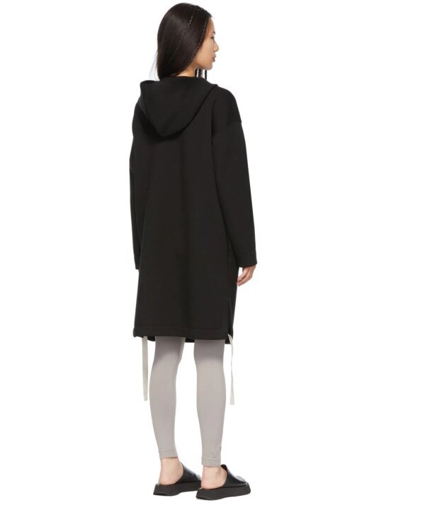 'S Max Mara Black Adesso Zip-Up Hoodie