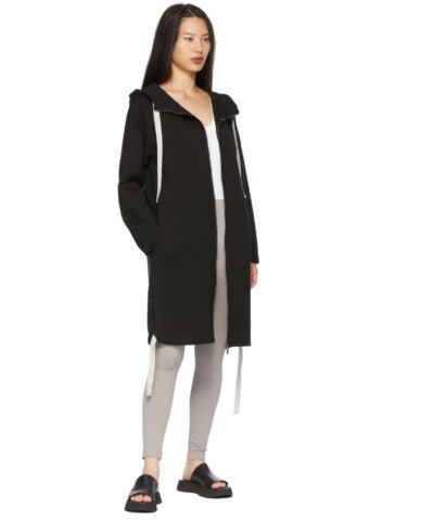 'S Max Mara Black Adesso Zip-Up Hoodie