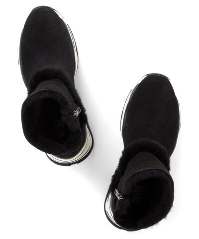 Ash Blake Suede & Faux Fur High-Top Sneakers