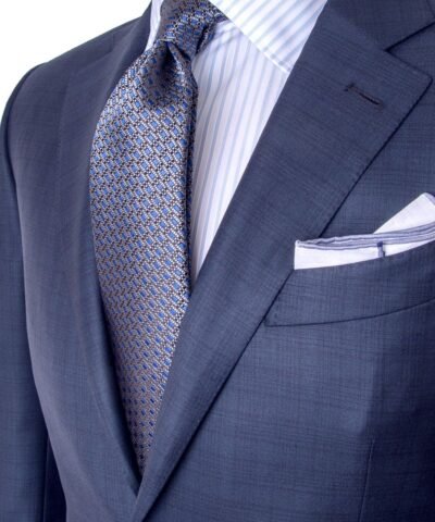 ERMENEGILDO ZEGNA Glen Plaid Wool Two-Piece Suit