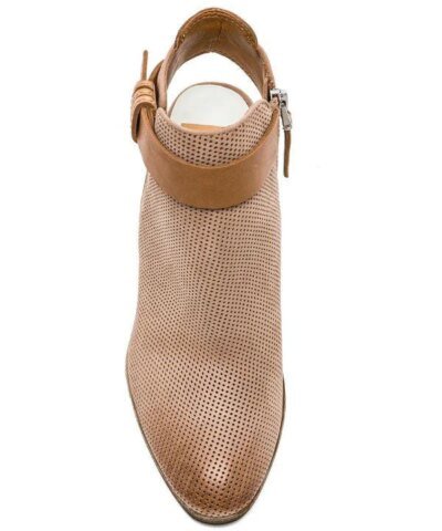 DOLCE VITATaupe Leather 'Henna' Cutout Accent Booties-DOLCE VITA-Fashionbarn shop