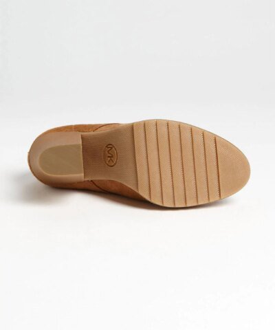 MICHAEL Michael Kors Brown Elliott Bootie-MICHAEL MICHAEL KORS-Fashionbarn shop