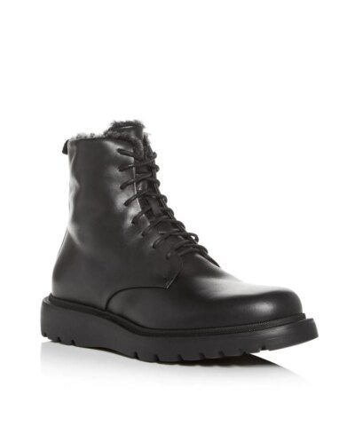 Aquatalia Men's Charles Weatherproof Leather & Shearling Boots