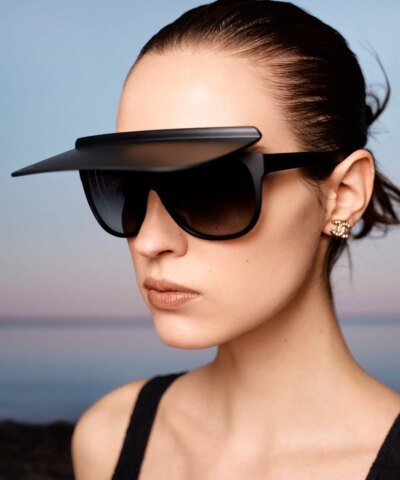 Chanel Visor Sunglasses