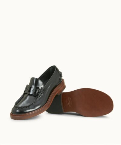 Tod's Spiga Loafers In Leather