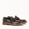 Tod's Spiga Loafers In Leather