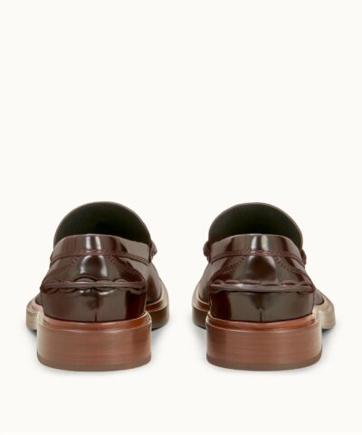 Tod's Spiga Loafers In Leather