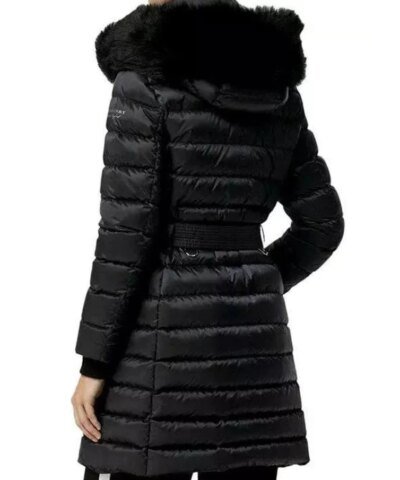 Burberry Limehouse Shearling-Trim Padded Coat