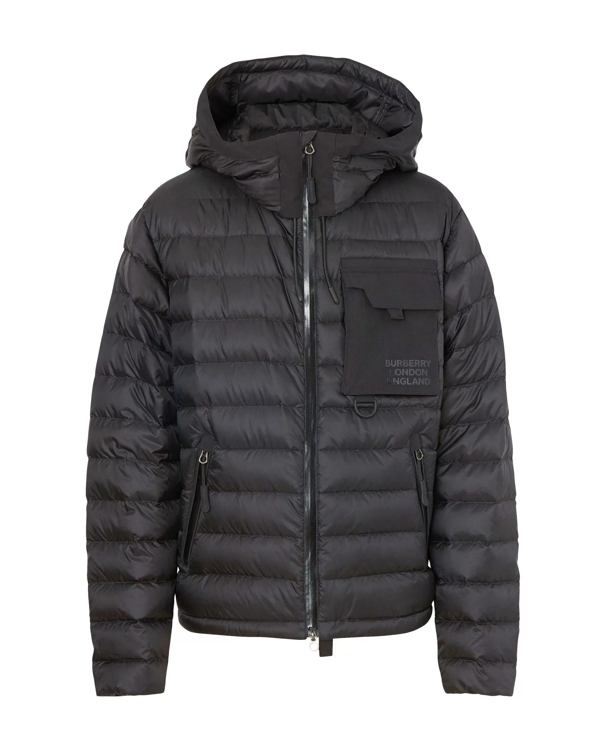 Burberry Down-Filled Hooded Puffer Jacket