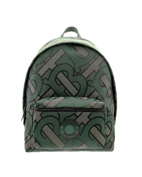 Burberry Monogram Recycled Polyester Jacquard Backpack