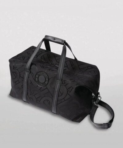 Burberry Monogram Recycled Polyester Jacquard Holdall