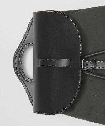Burberry Nylon and Leather Pocket Backpack