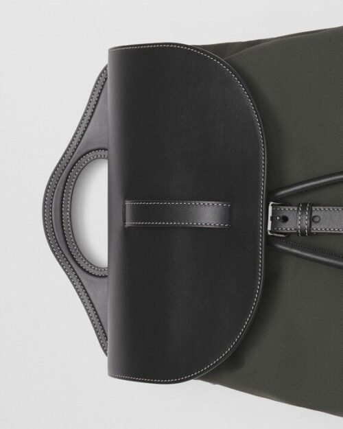 Burberry Nylon and Leather Pocket Backpack