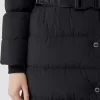 Burberry Detachable Hood Belted Puffer Coat