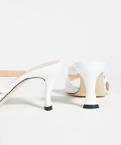 By Far Kitty Square Toe Mules