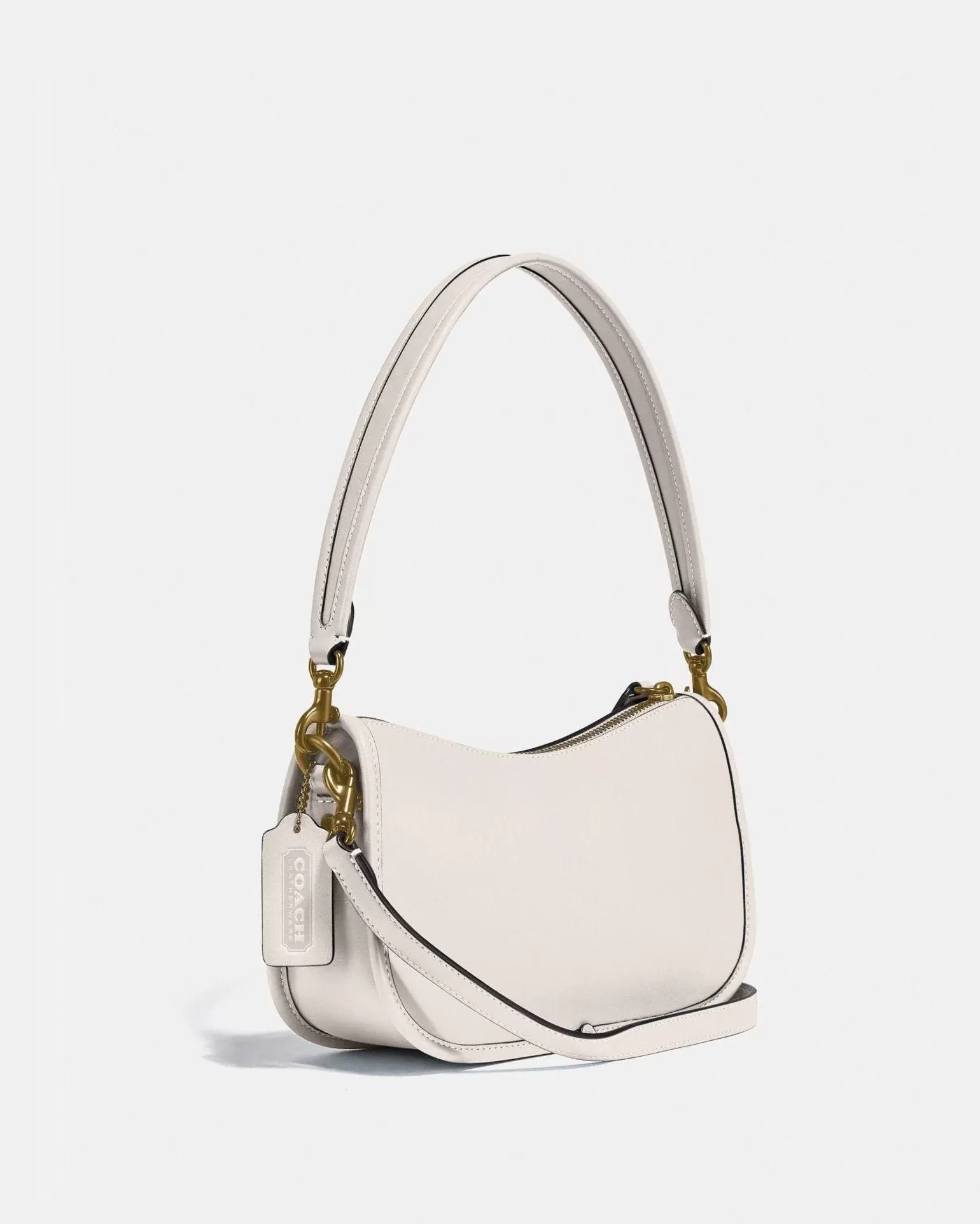 Coach Swinger Bag, Brass/Chalk