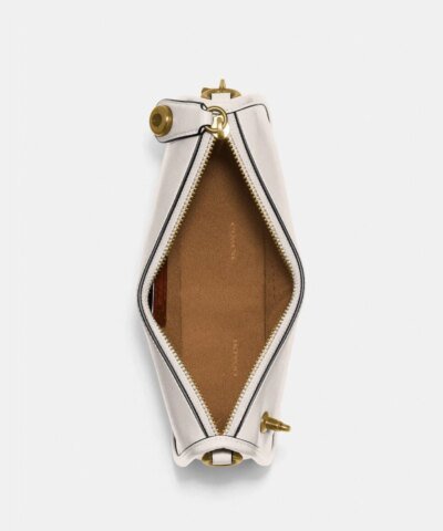 Coach Swinger Bag, Brass/Chalk