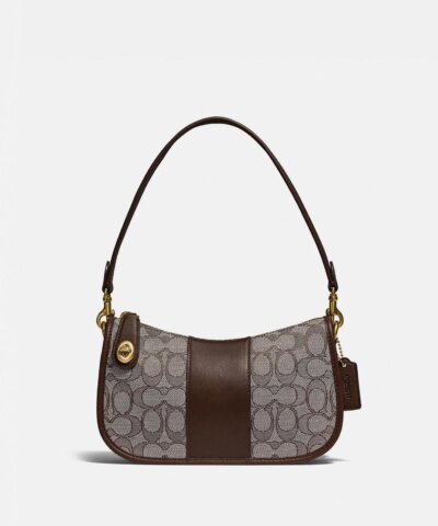 Coach Swinger Bag In Signature Jacquard