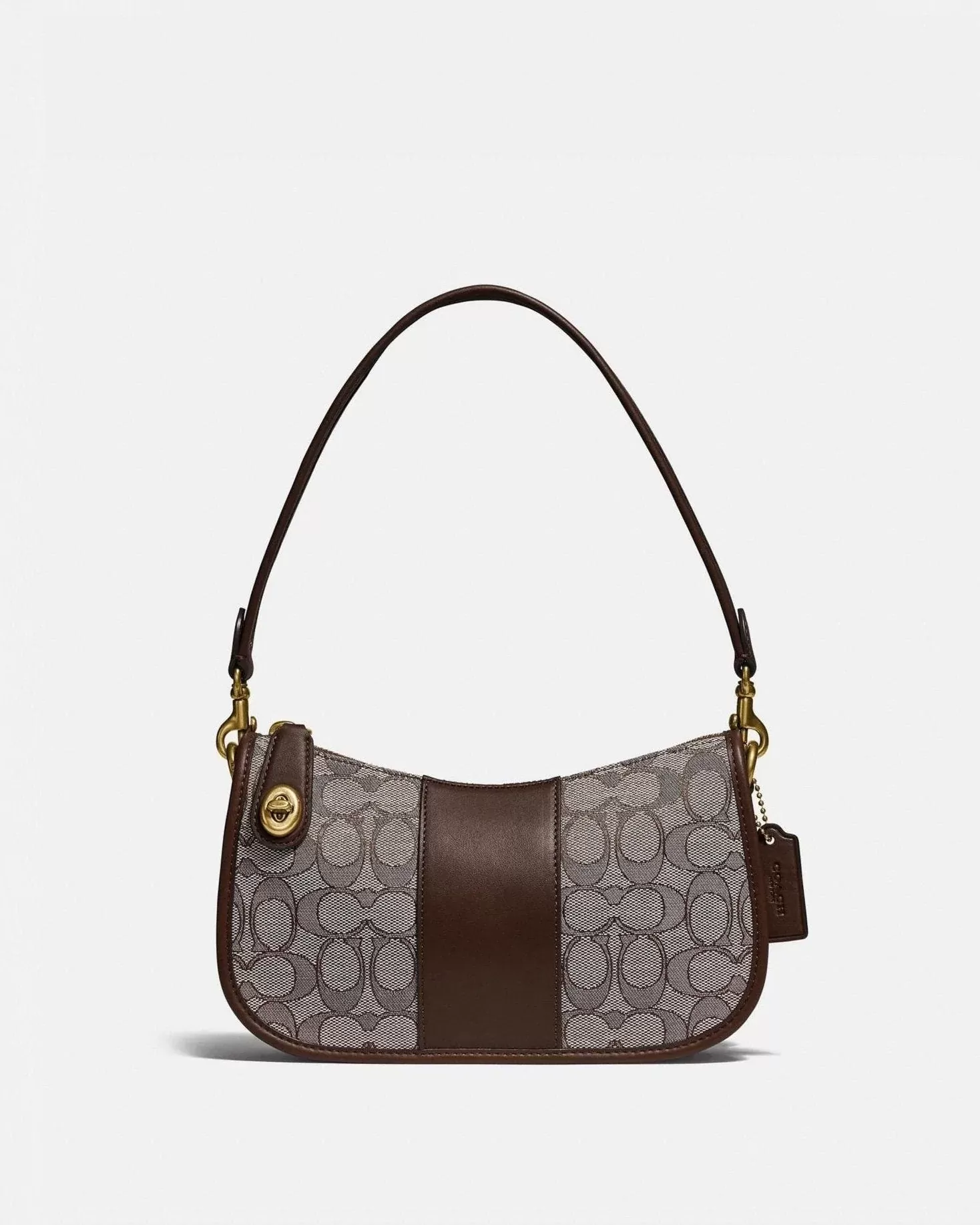 Coach Swinger Bag In Signature Jacquard