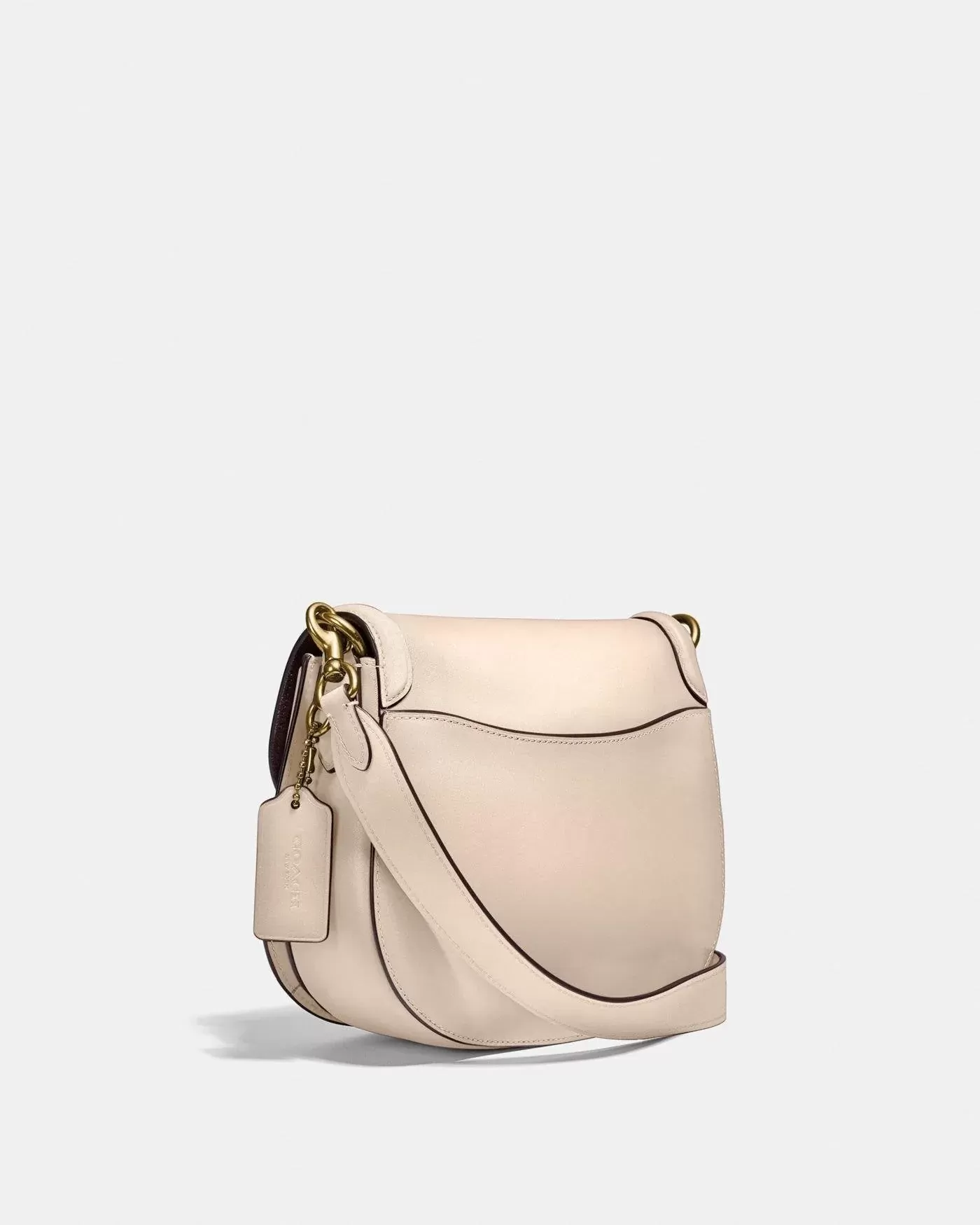 Coach Beat Saddle Bag, Ivory