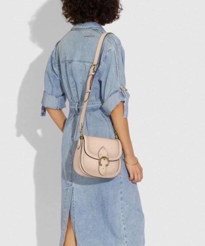 Coach Beat Saddle Bag, Ivory