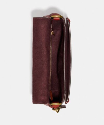 Coach Beat Saddle Bag, Red Sand