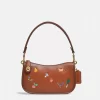 Coach Swinger Bag With Garden Embroidery
