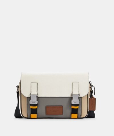 Coach Track Crossbody In Colorblock