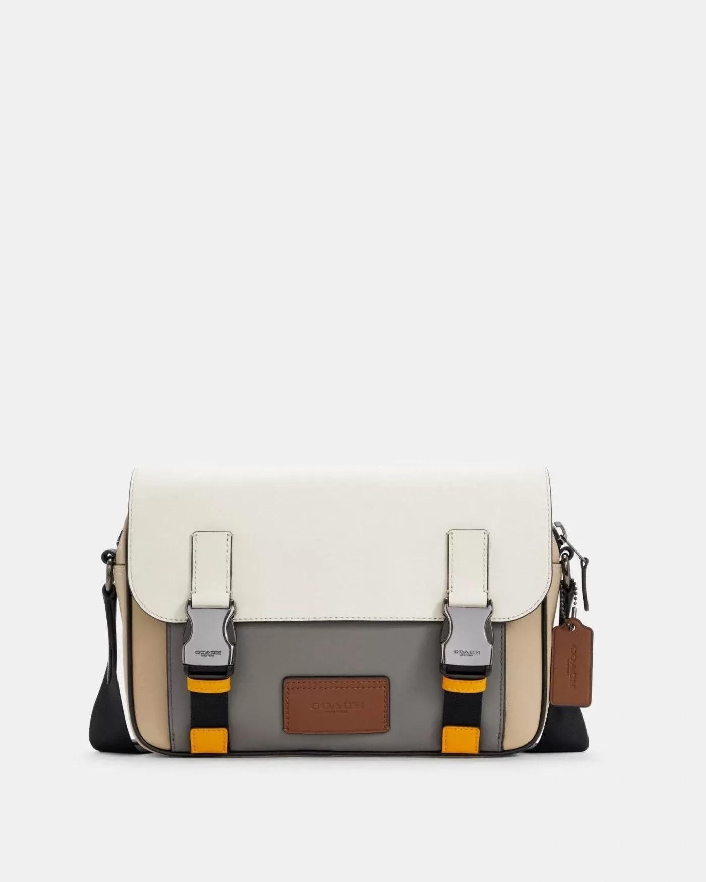 Coach Track Crossbody In Colorblock