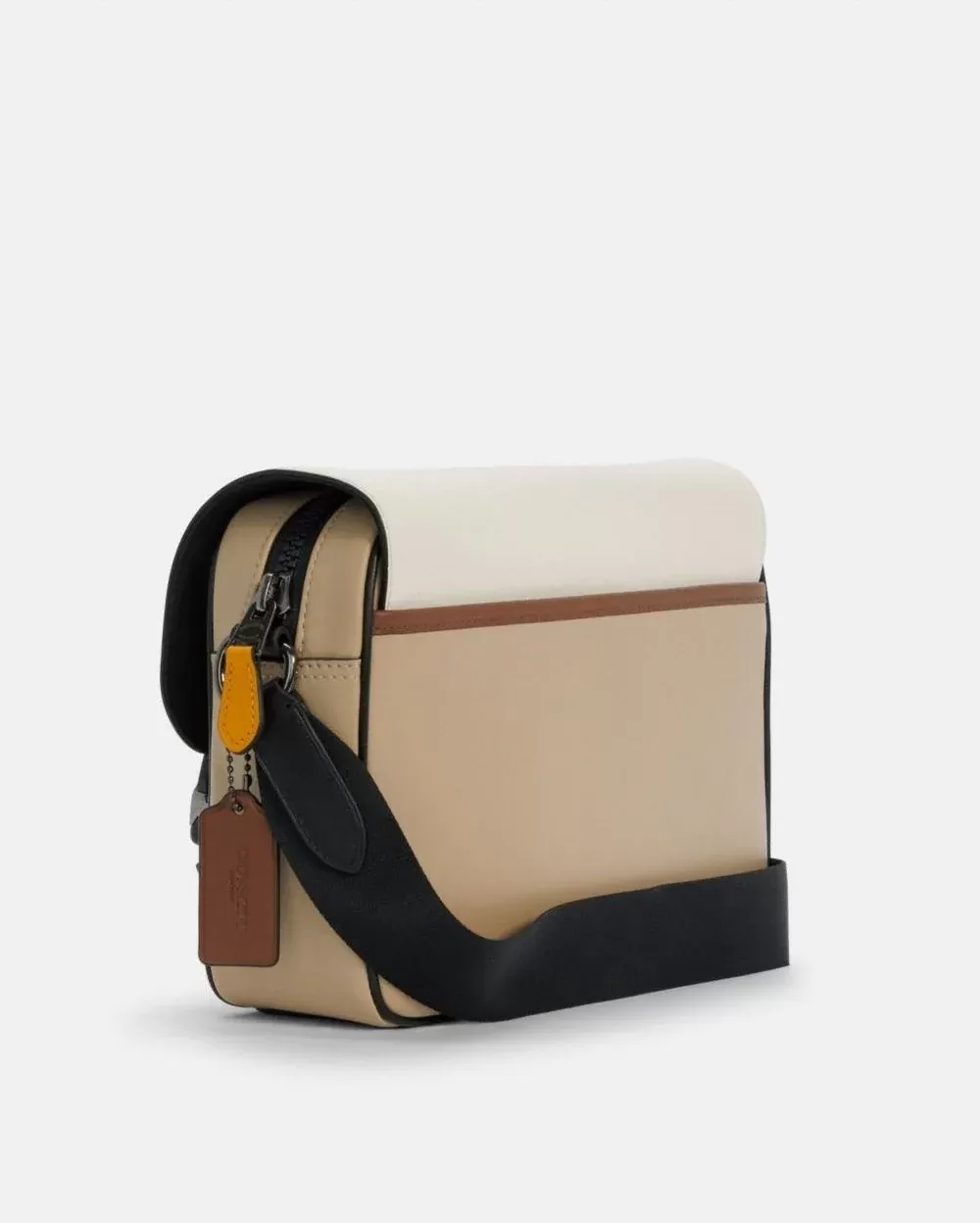 Coach Track Crossbody In Colorblock