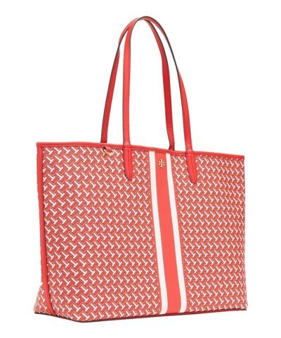 Tory Burch Tile T-Link T Zag Large Tote Bag