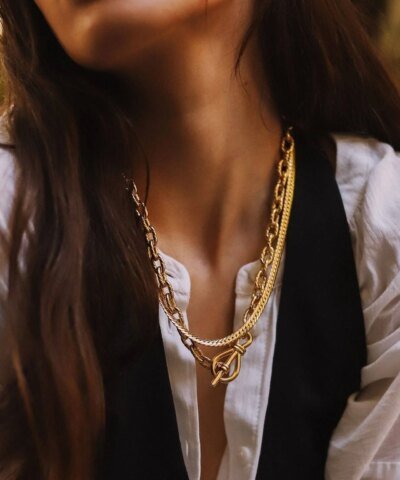 Missoma Camail Snake Chain Necklace