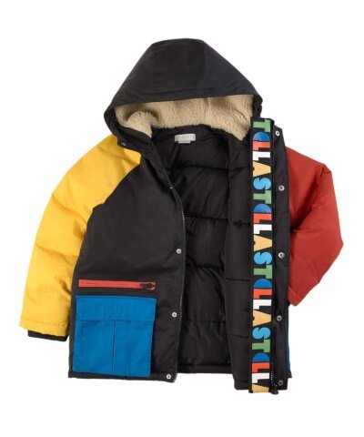 Stella McCartney Colorblock Puffer Jacket