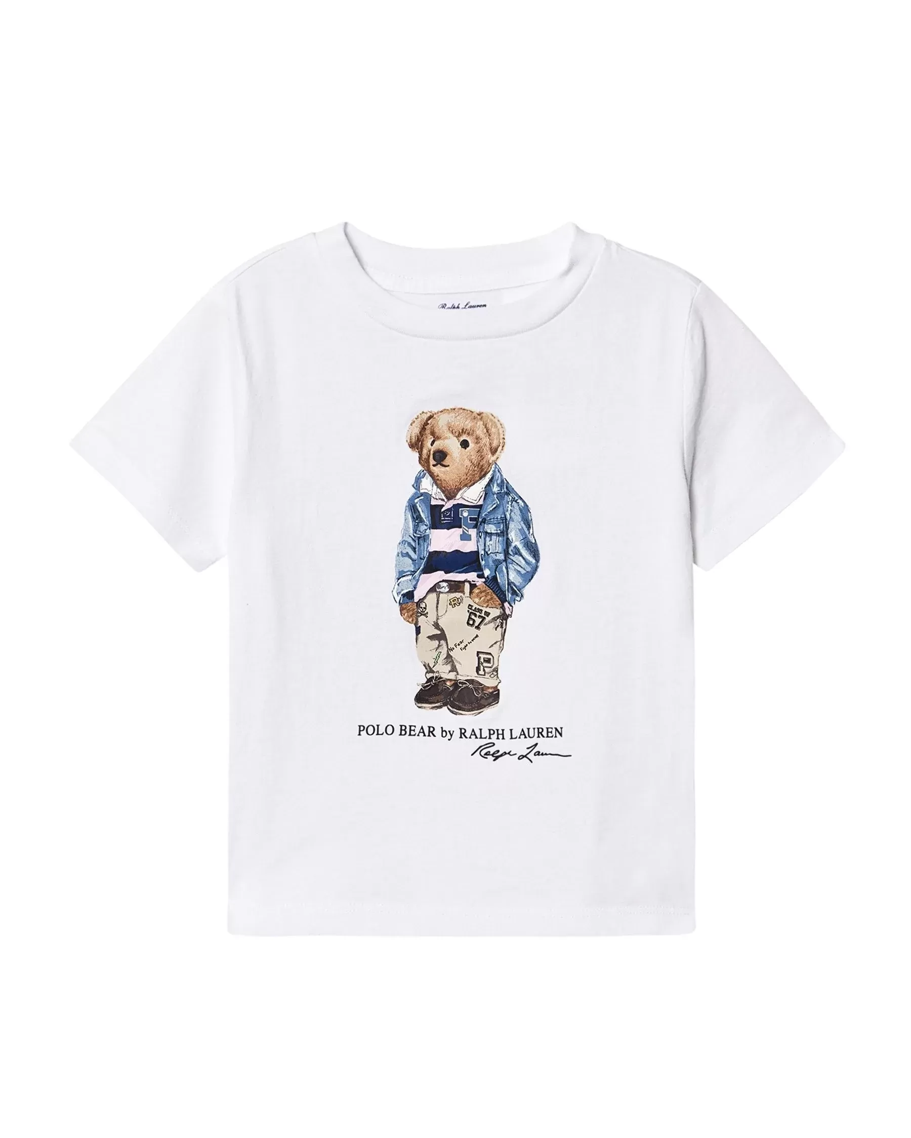 Polo Ralph Lauren Preppy Bear Baby T-Shirt White