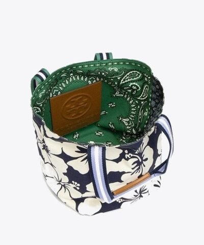 Tory Burch Gracie Reversible Printed Canvas Tote Bag