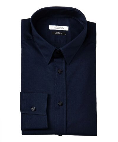 VERSACE COLLECTION City Fit Dress Shirt Black