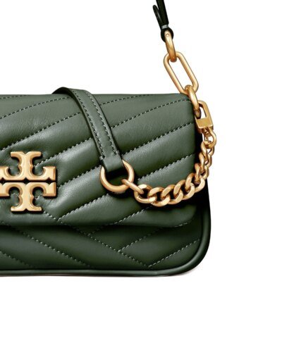 Tory Burch Sycamore Kira Chevron Small Flap Shoulder Bag