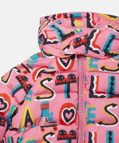 Stella McCartney Stella Loves Hooded Puffer Jacket