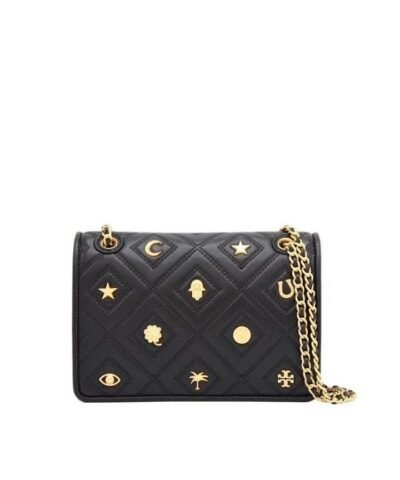 Tory Burch Farida Fleming Charm Small Convertible Shoulder Bag