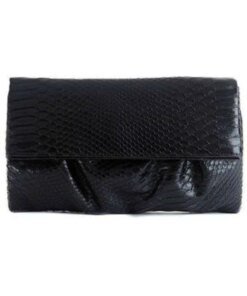 Style&co. Tabitha Python Large Foldover Clutch