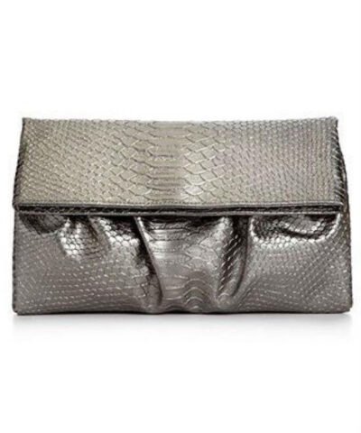 Style&co. Tabitha Python Large Foldover Clutch