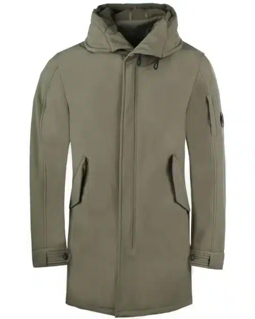 CP Company Sage Green Soft Shell Parka