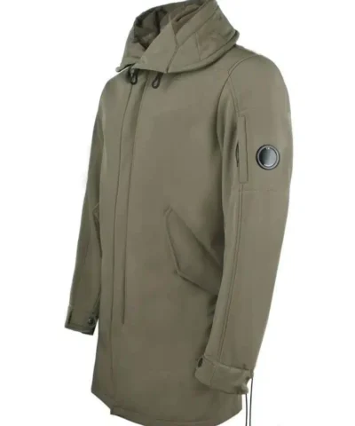 CP Company Sage Green Soft Shell Parka