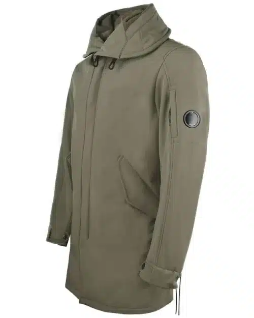 CP Company Sage Green Soft Shell Parka