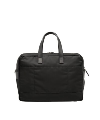 Prada Nylon and Saffiano Leather Work Bag