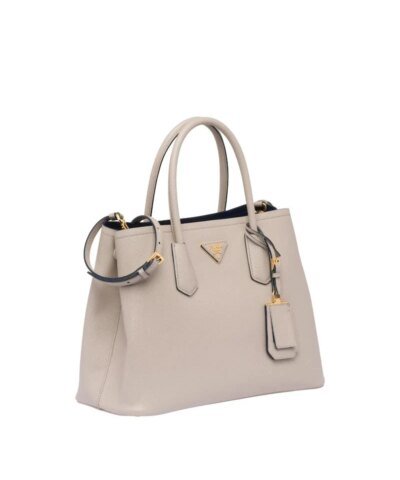 Prada Double Bag Large, Grey
